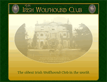 Tablet Screenshot of irishwolfhoundclub.org.uk